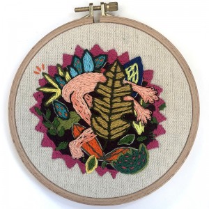 Cotton embroidery (inscet)