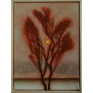 Zdobylak Dawid, "Tree in the sunset"